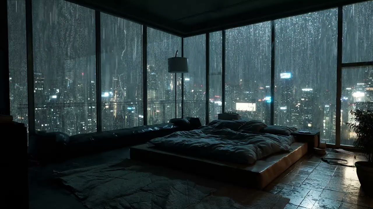 Continuous Rain 🌧️ – Deep Sleep, Relaxation & Inner Peace