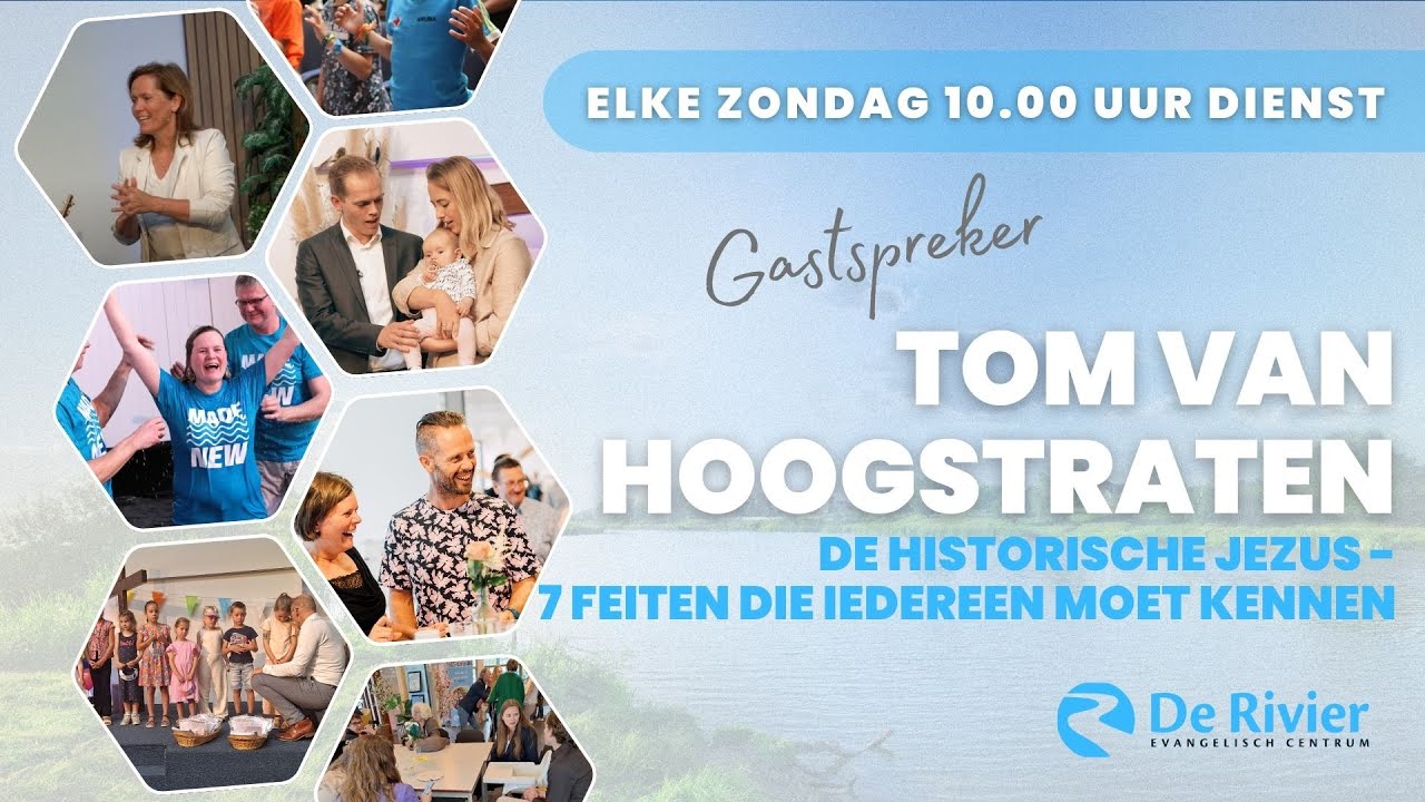 Live kerkdienst| De historische Jezus - 7 feiten die je moet kennen | E.C. De Rivier | 18 januari 26