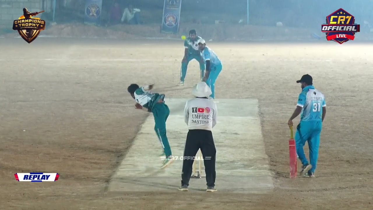 MATCH-8 | DAY - 1 | CHAMPIONS TROPHY CHANNASANDRA | LIVE ON CR7 OFFICIAL