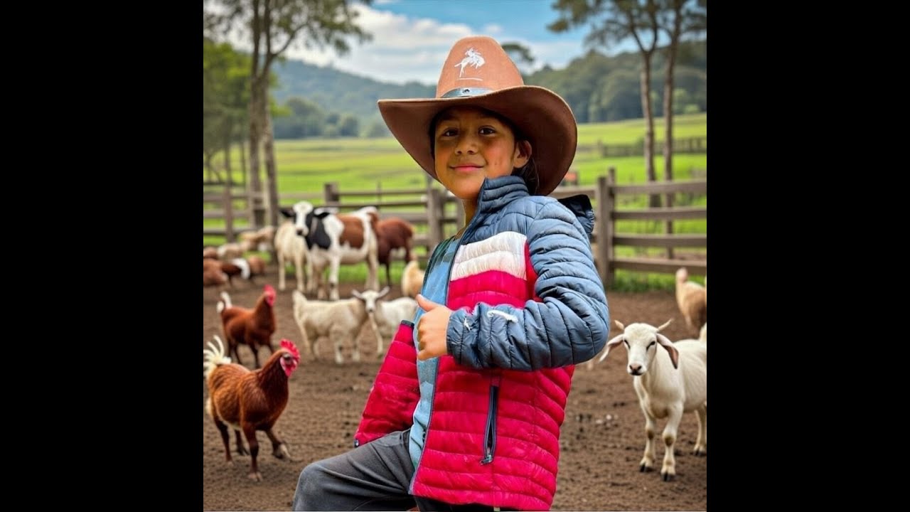un día mas en la finca ganadera