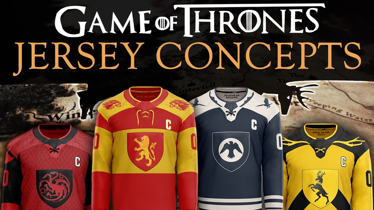 Game of Thrones Hockey Jersey Concepts!