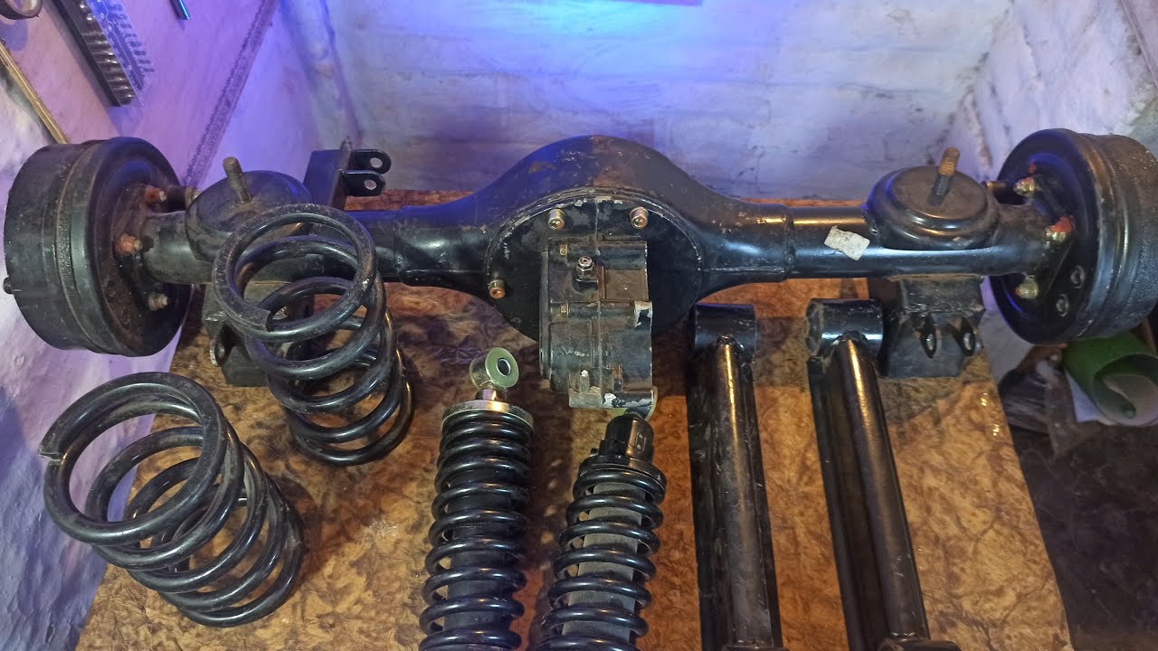 Difrential Suspension ll Diy to project ll E-rickshaw Difrential.