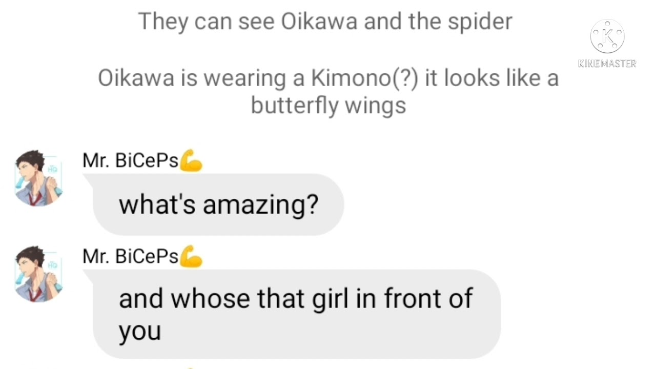 Oikawa as Shinobu//Skit