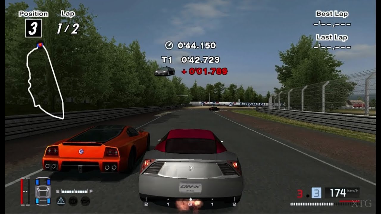 [#934] Gran Turismo 4 - Acura DN-X Concept '02 Hybrid PS2 Gameplay HD