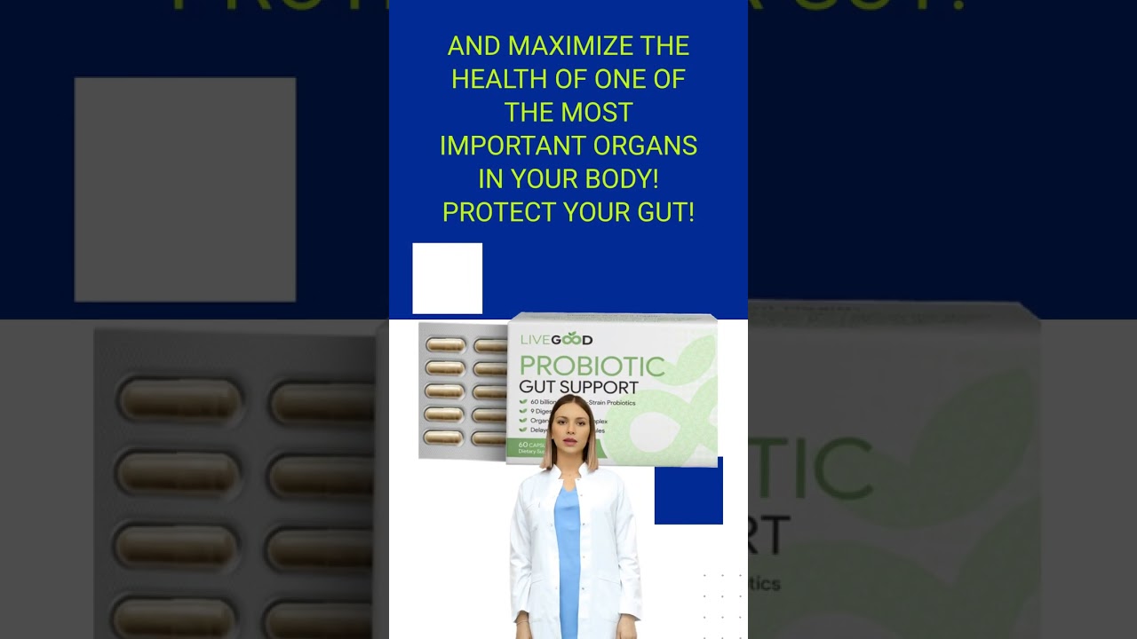 LIVEGOOD REVIEWS...PROBIOTIC GUT SUPPORT #livegoodreview #livegoodproducts