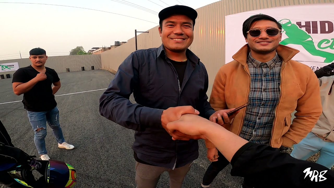 MRB with Nepal professional Stunt Rider || Hidden Action