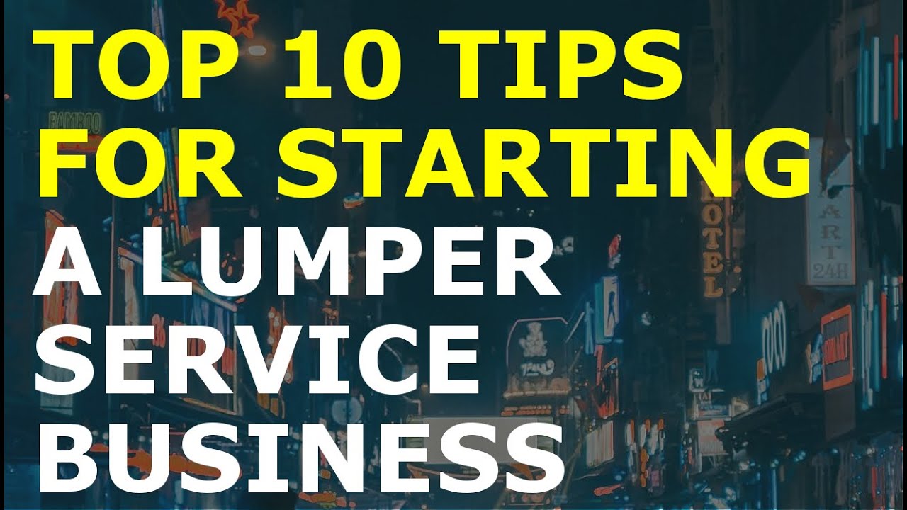 How to Start a Lumper Service Business | Free Lumper Service Business Plan Template Included