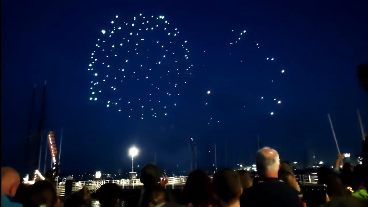 Kieler Woche 2024 Abschlussfeuerwerk // Kiel Week 2024 final firework