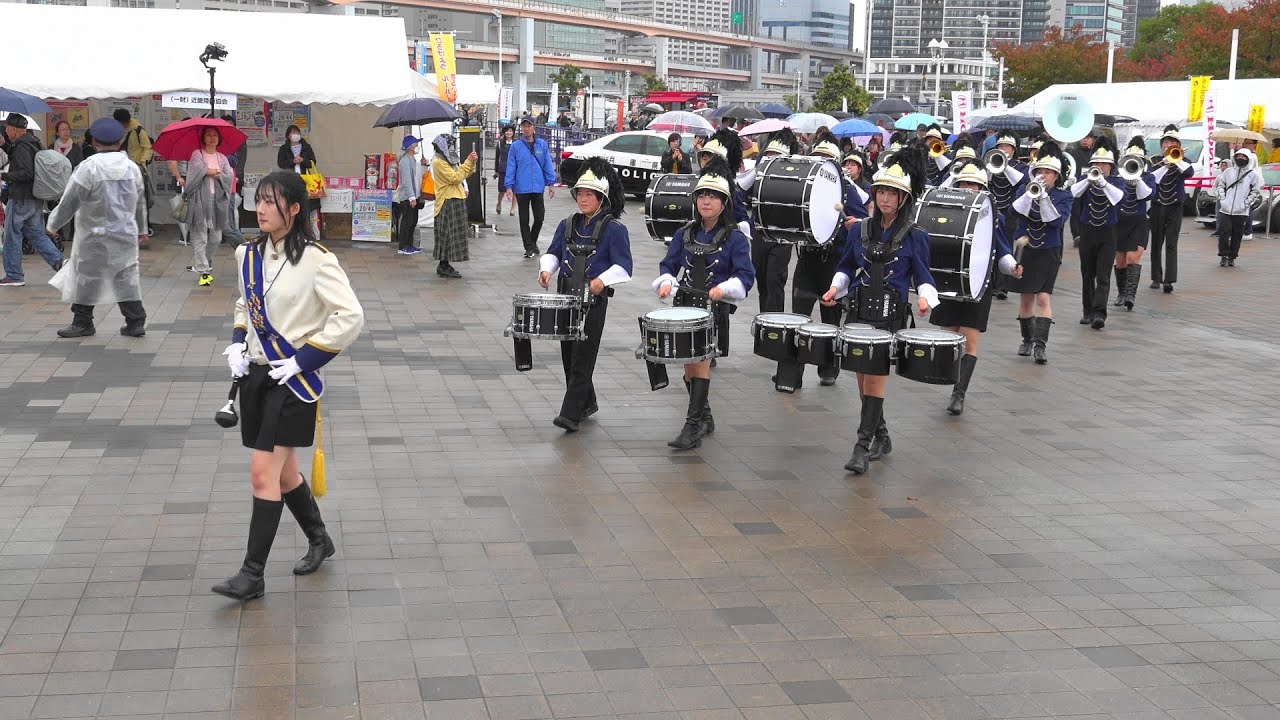 神戸弘陵学園高校マーチングバンド / 兵庫カーライフフェスタ2024（Nov 16,  2024）