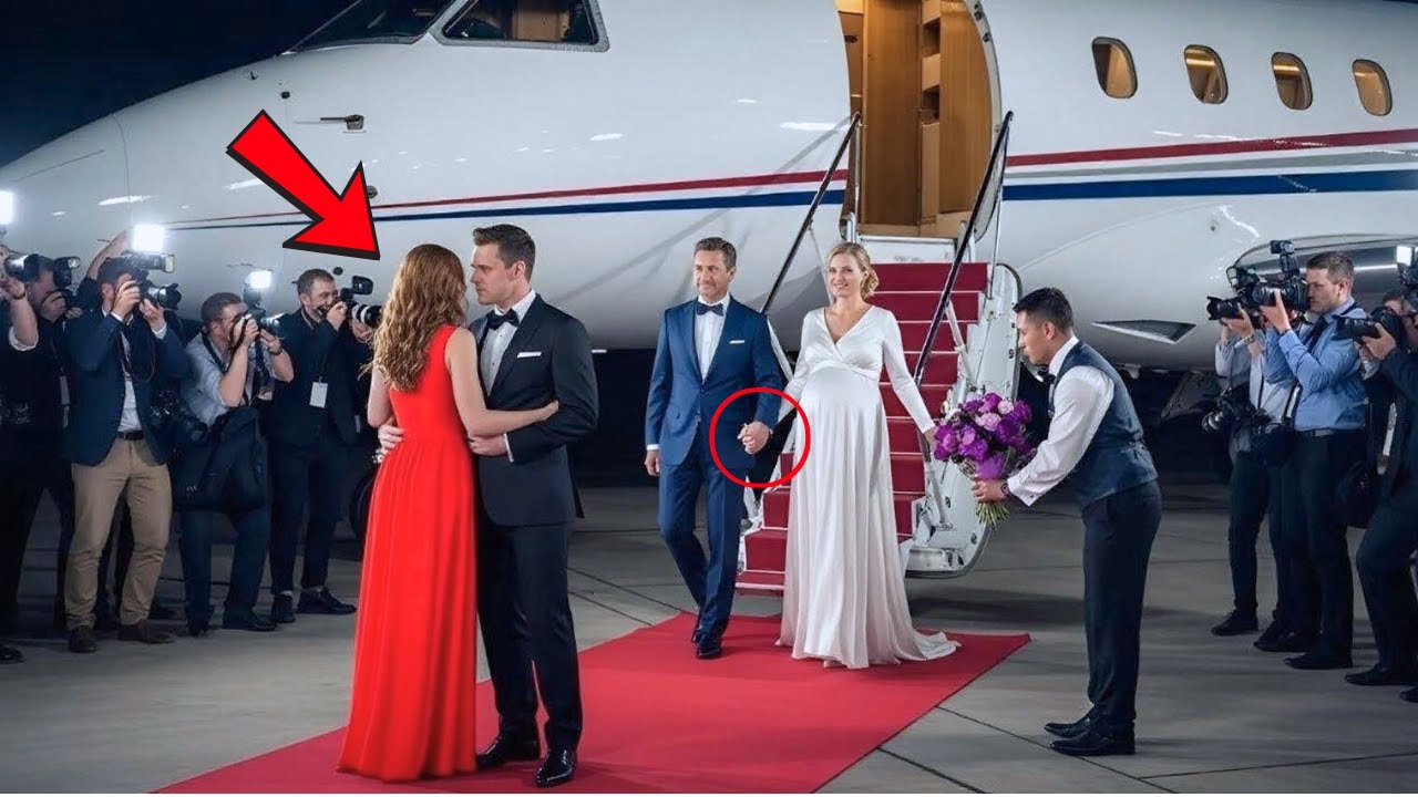 CEO Brings Mistress To Red Carpet — Cameras Flash When His Ex Wife Steps Out Of A Billionaire’s Jet