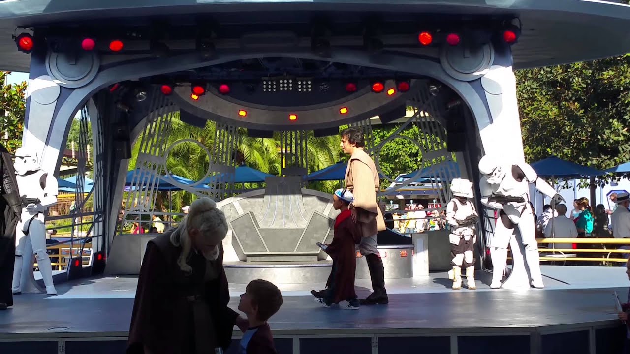 MINI SCOUT TROOPER DISNEYLAND JEDI TRAINING ACADEMY