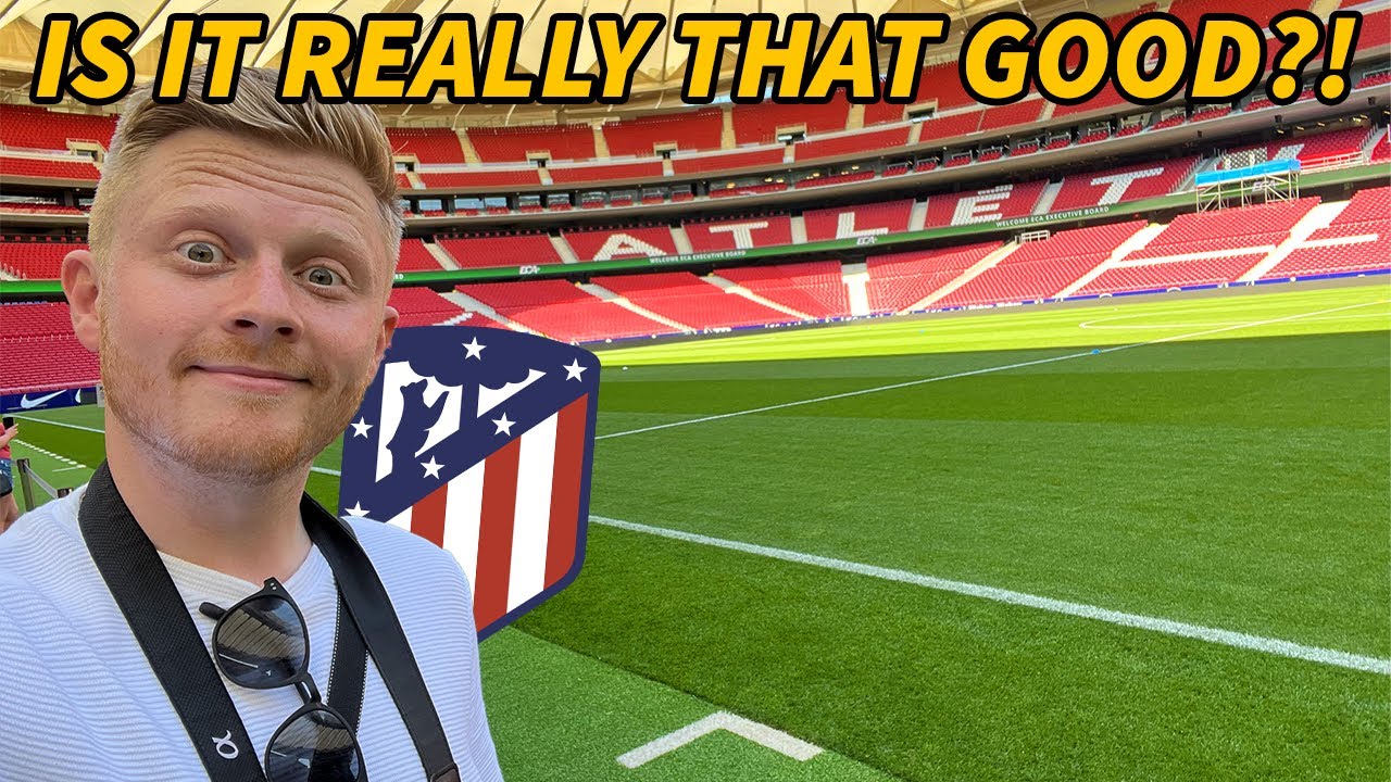 EUROPE'S BEST NEW STADIUM?! Wanda Metropolitano Stadium Tour - Atletico Madrid