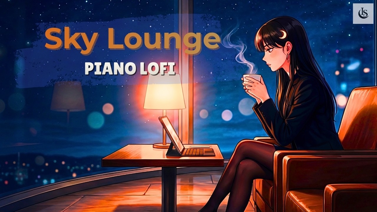 POV: You're drinking coffee in a luxury skyscraper... ☕️🏙️ Deep Focus Piano LoFi | 1 Hour |LunaScore