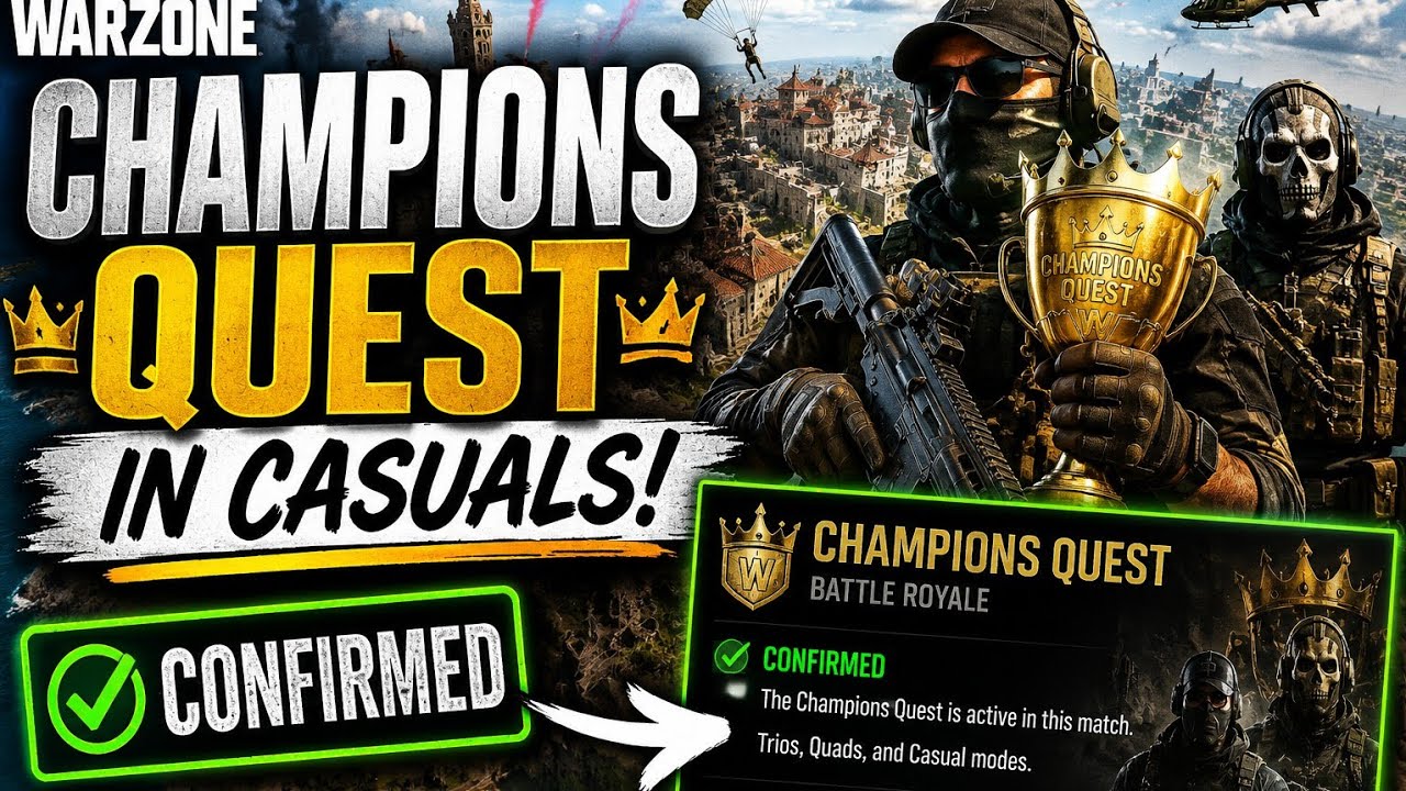 I UNLOCKED the CHAMPIONS QUEST in CASUALS 
