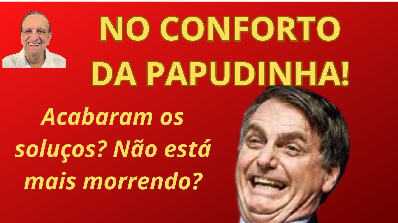 NO CONFORTO DA PAPUDINHA! MILAGRE!! FICOU CURADO!!