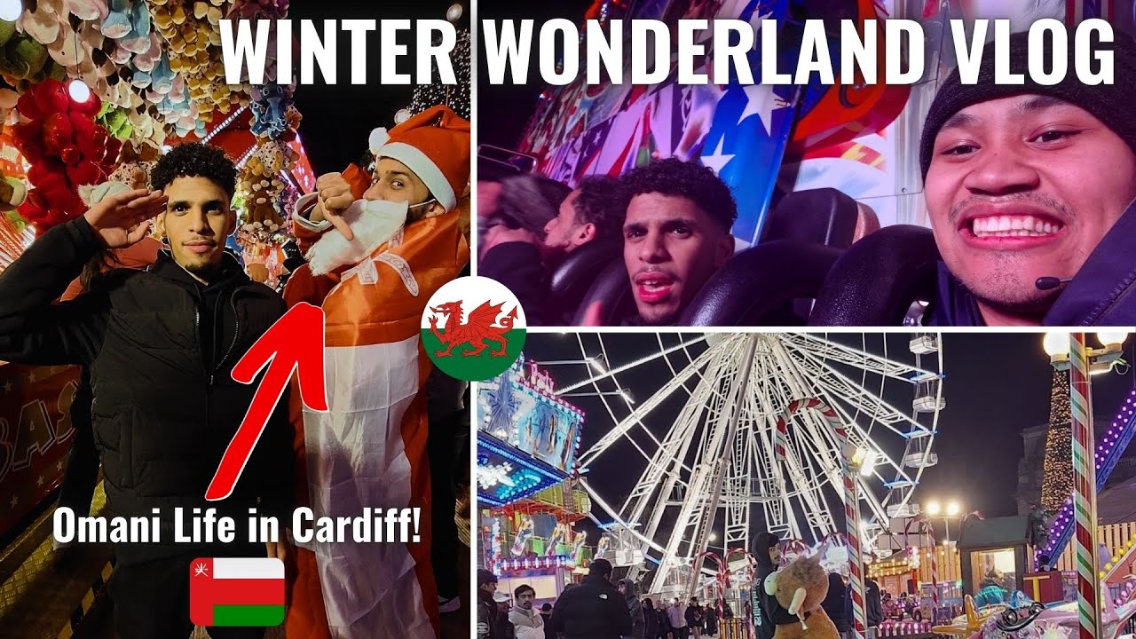 WINTER WONDERLAND 2025 VLOG + Omani & Yemani Student Life in Cardiff 🇴🇲🇾🇪