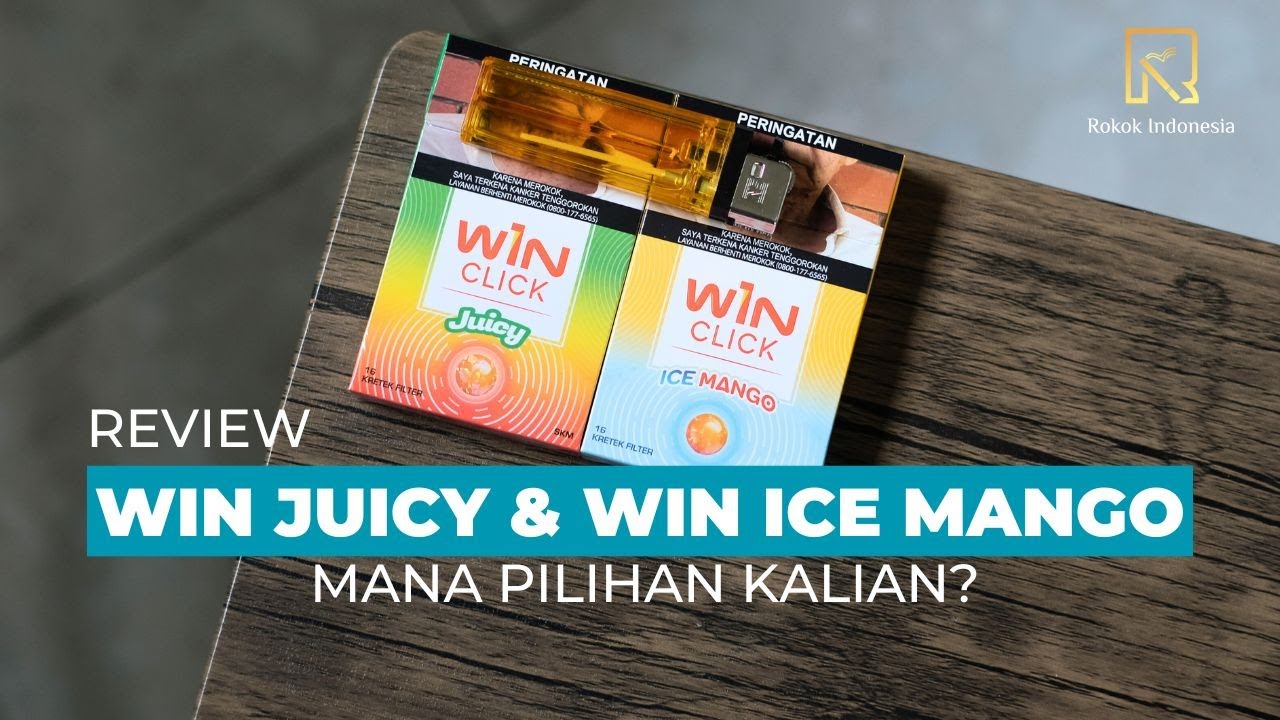 Review Win Juicy & Ice Mango | Rokok Indonesia