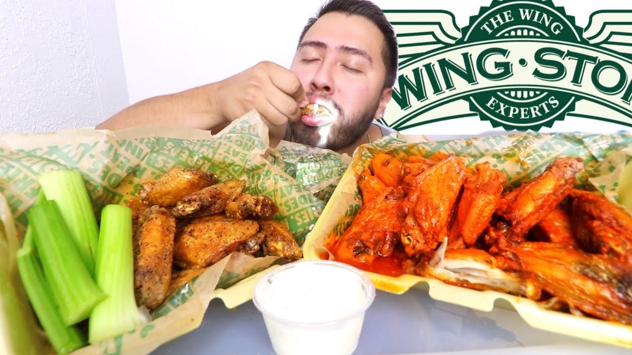 WINGSTOP MUKBANG | ШОУ С ЕДОЙ