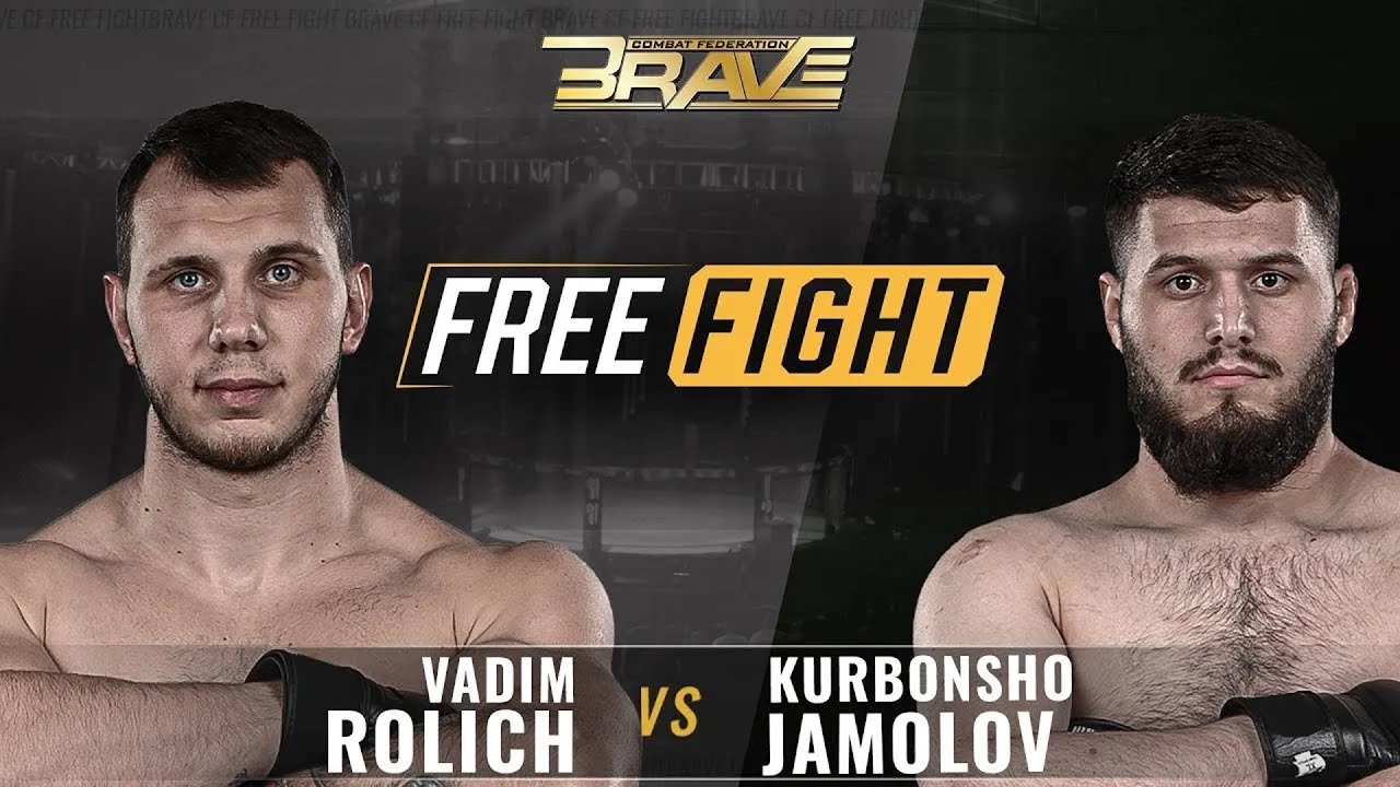 FREE MMA FIGHT | Vadim Rolich vs Kurbonsho Jamolov | BRAVE CF 51