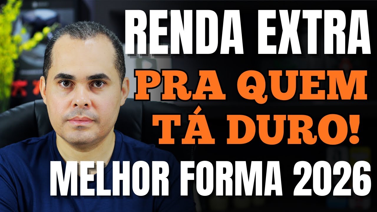 Site para ganhar RENDA EXTRA:Qual a melhor op&ccedil;&atilde;o para quem n&atilde;o tem como investir em 2026?