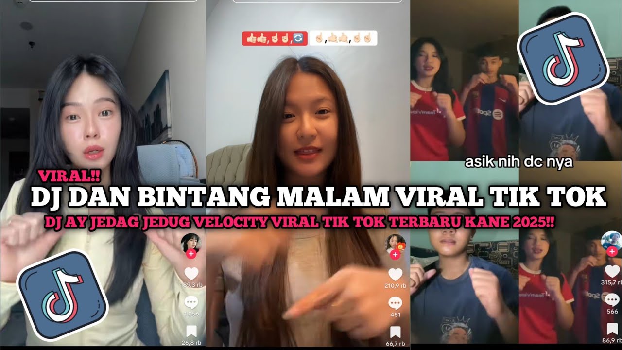 DJ DAN BINTANG MALAM BERKEDIP MESRA | DJ AY VIRAL TIK TOK VELOCITY TERBARU!! 