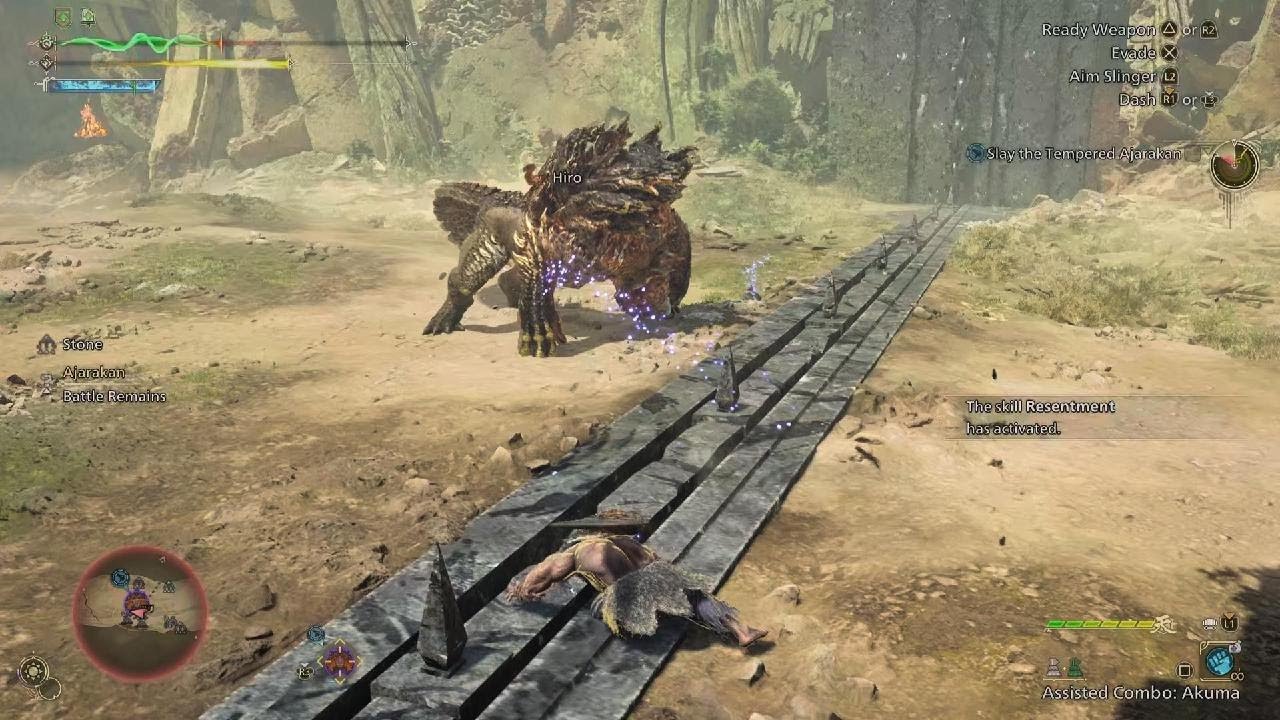 [MHWilds PS5] Akuma vs Ajarakan