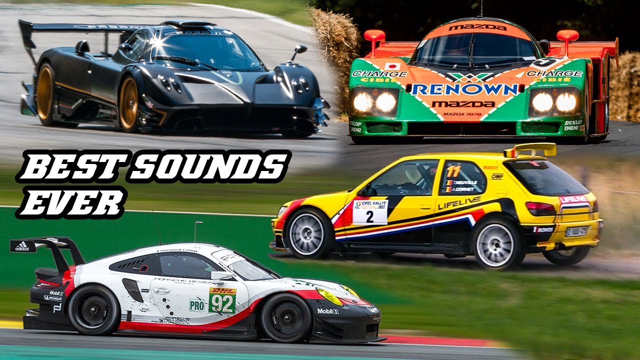 BEST RACECAR SOUNDS EVER | 2000th upload | Zonda R, 991 RSR, 787B, Z4 GT3, 155 ITC, 412 T2, ...