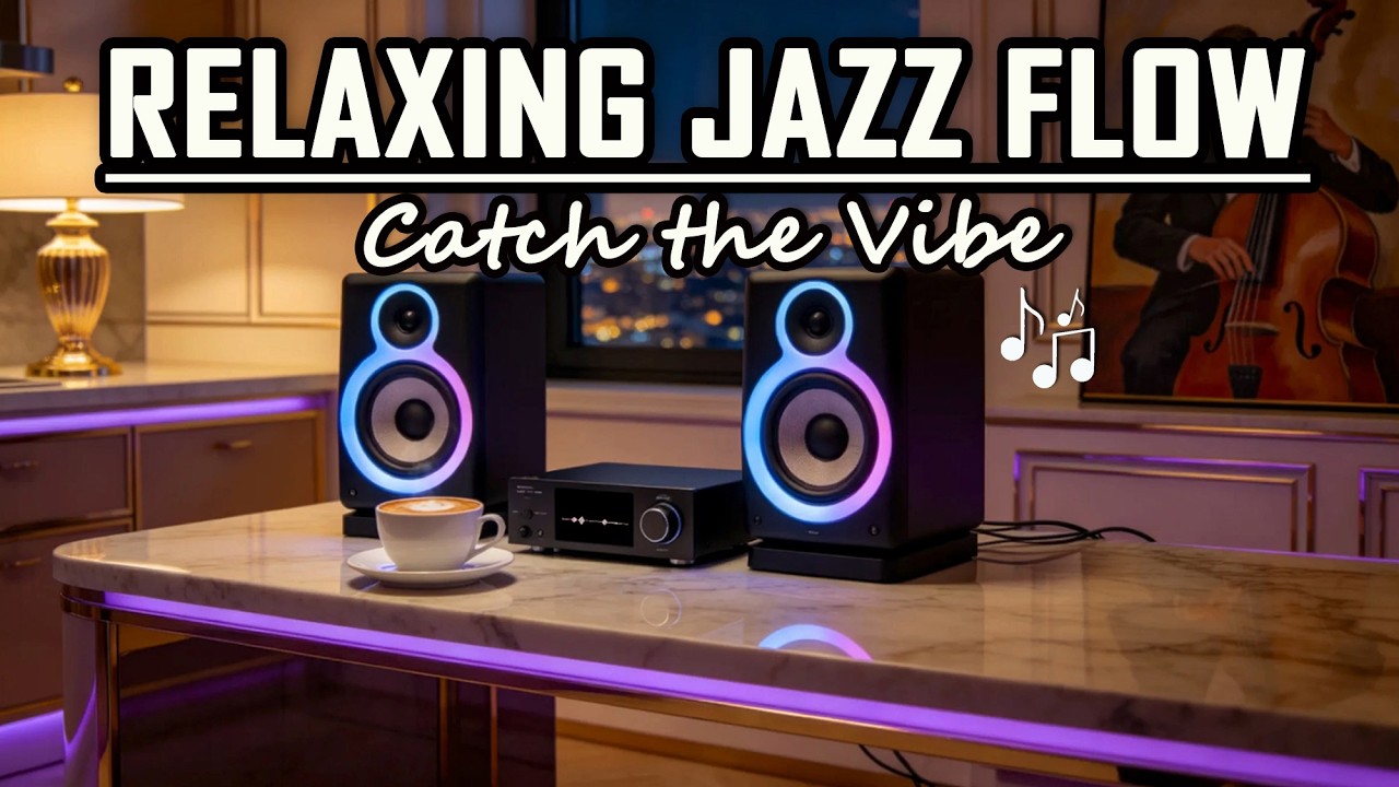 Gentle Jazz Background Music for Deep Work and Clear Mind