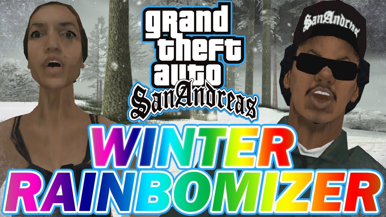 GTA San Andreas Randomizer in the Snow Speedrun