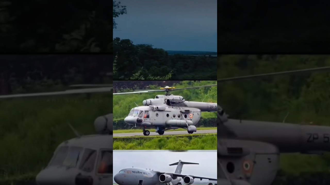 INDIAN AIR FORCE Wayanad rescue mission #indianairforce #wayanad