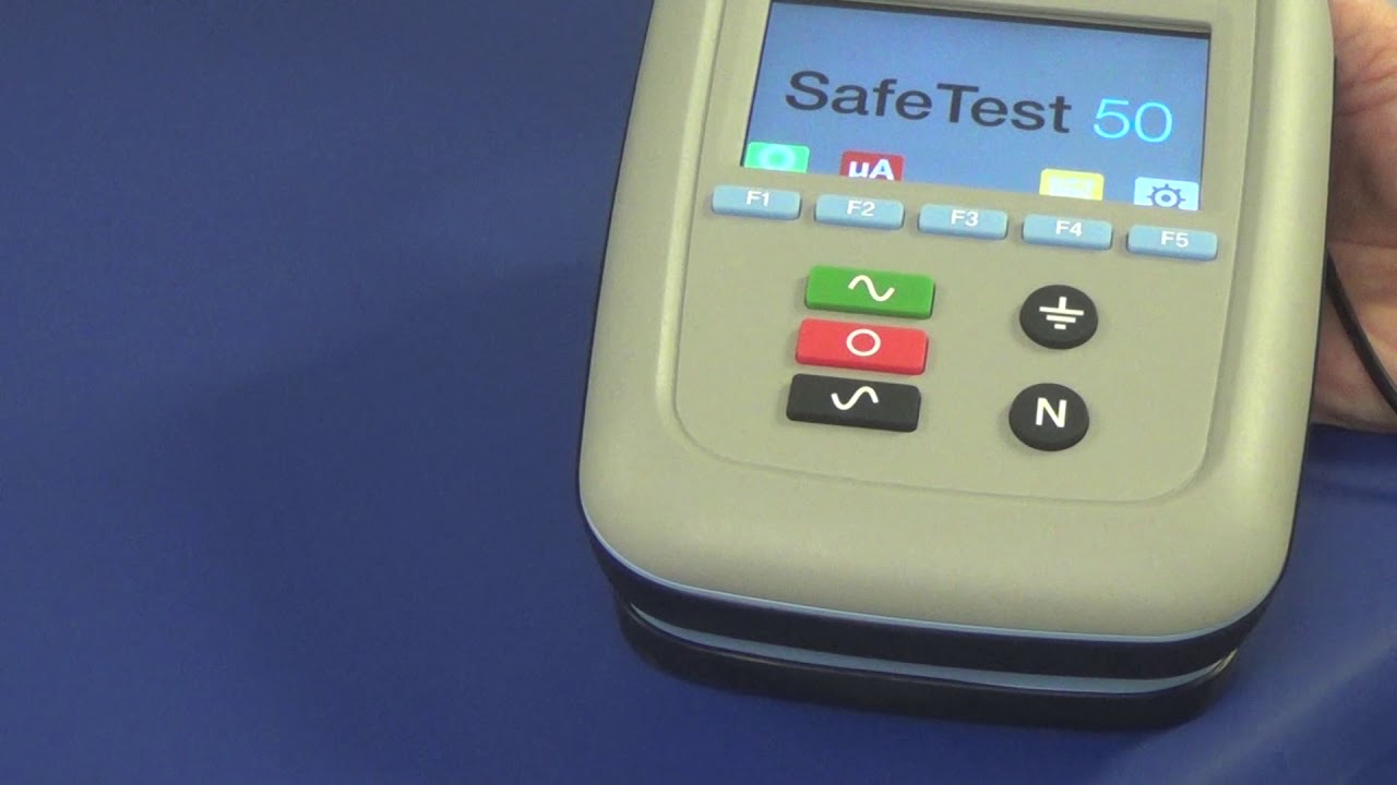 Rigel SafeTest 50 Electrical Safety Analyzer Bed Testing Demonstration