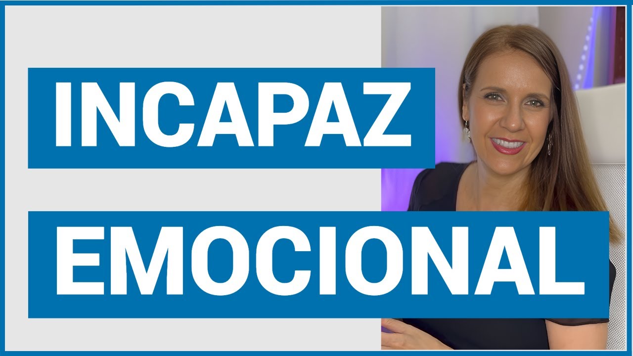 Identifica a los HOMBRES EMOCIONALMENTE INCAPACES. Cómo son y SEÑALES DE ALERTA