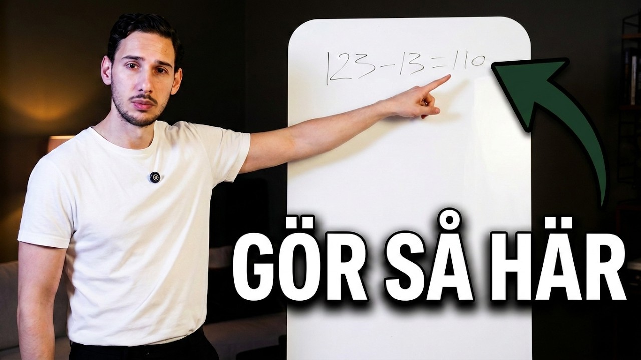 Är en aktie dyr eller billig? Så här vet vi.
