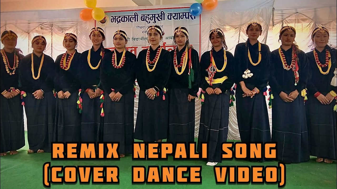 Nepali song remix||Cover Dance||Welcome Program ||Aapana’sSaying ||