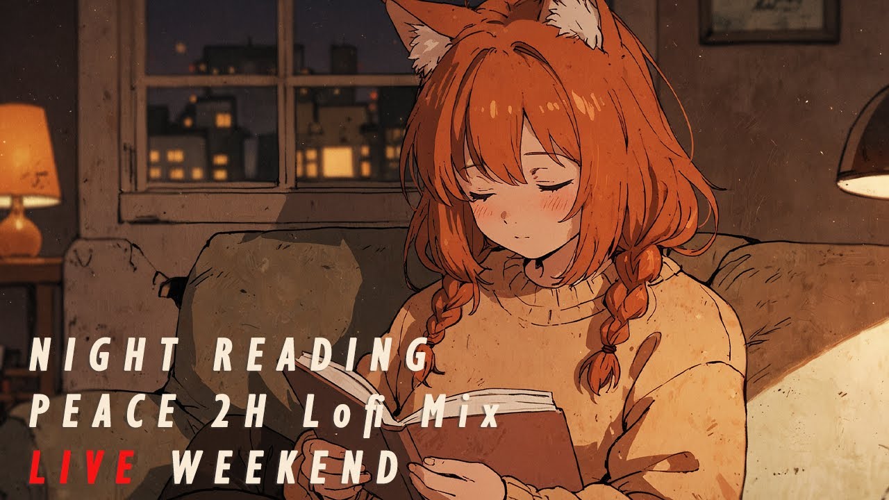 【Reading BGM】🌃 Night Reading Peace - Live This Weekend | Luna's City Lights | Still Loop for Study