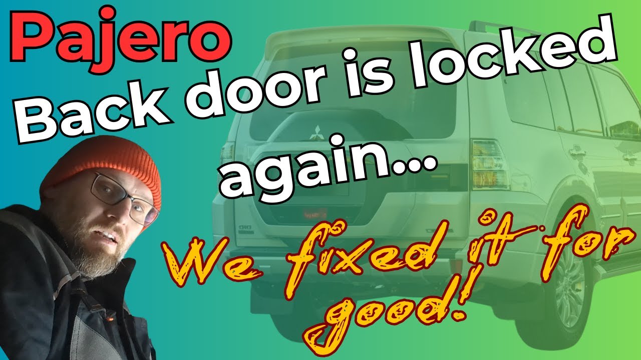 Mitsubishi Pajero/Montero Rear Door Final Fixed! Budget 4x4 Opener Install + Honest Review