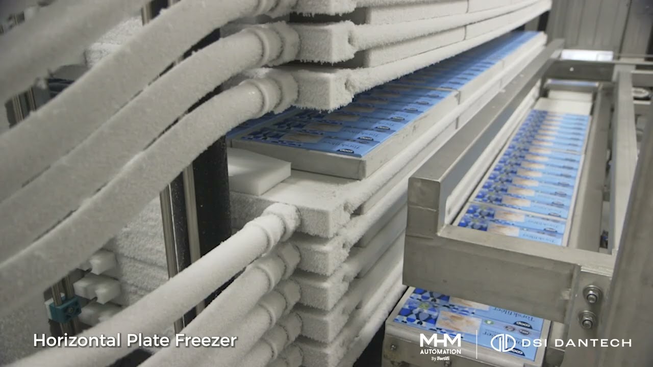 DSI Dantech Horizontal Plate Freezers