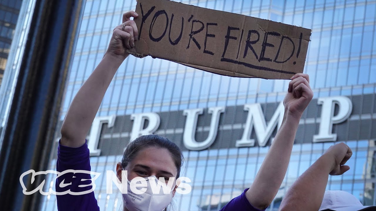 Celebrations Erupt After Joe Biden Wins the 2020 Election
