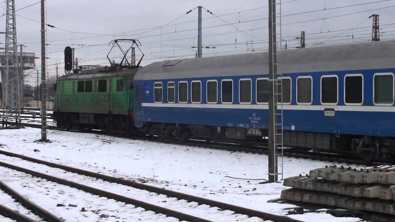 Train D 405 "Vltava" Prague - Moscow at Warszawa Wschodnia