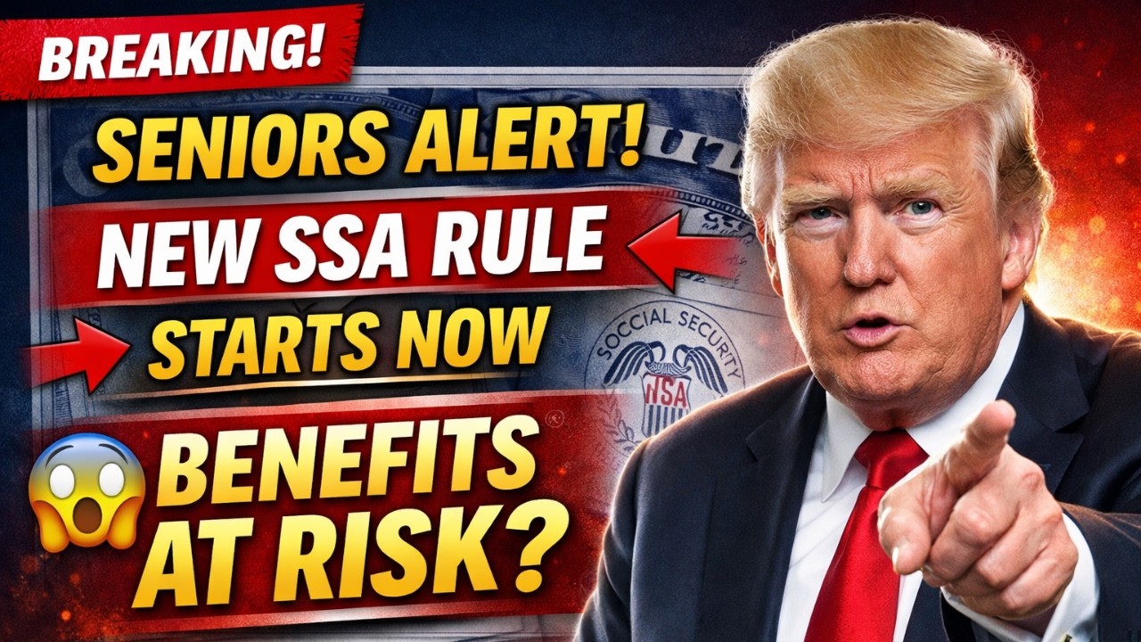 🚨 BREAKING NEWS: New SSA Rule Takes Effect TODAY– Big Change for Seniors & Retirees