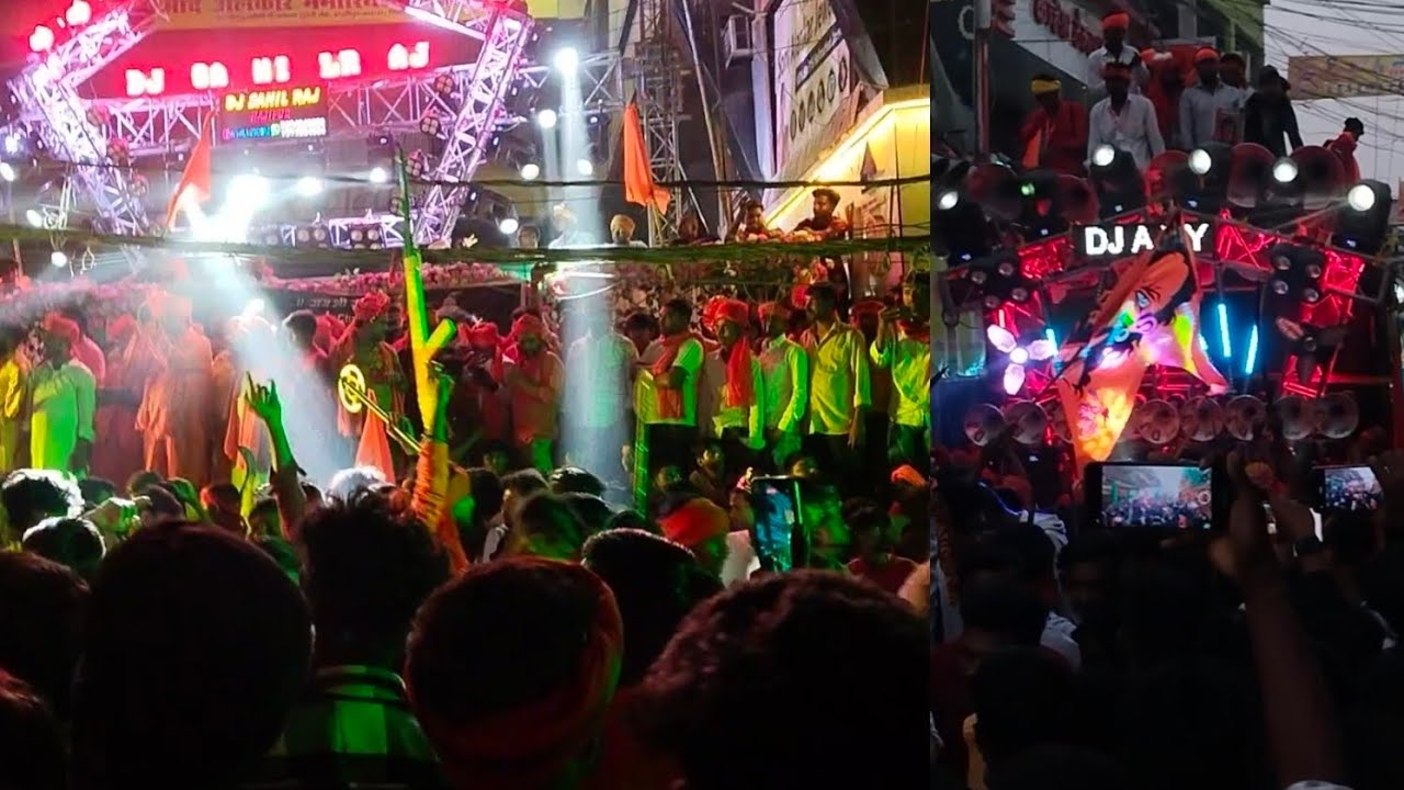 👑Dj Ajay Hajipur Vs Sahil Raj hard 🔥🔥😱 ramnavami competition full tahalka videos#djcompitition 