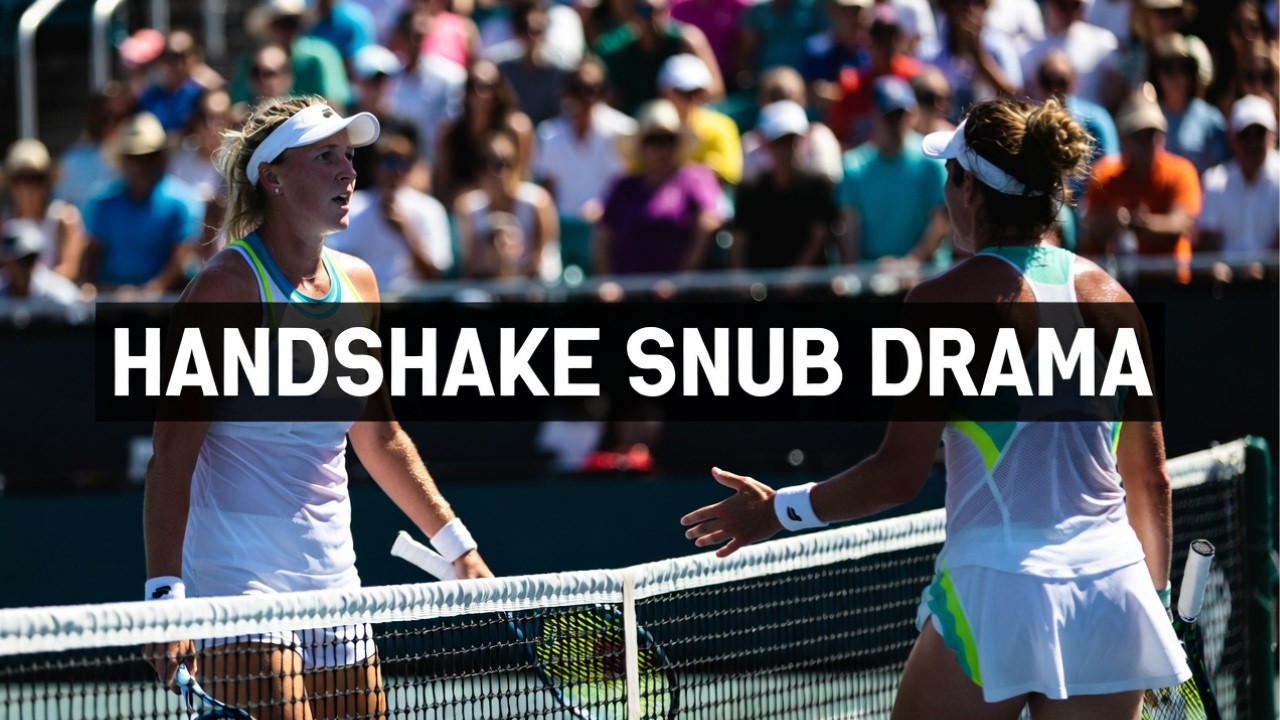 KATERINA SINIAKOVA SPARKS CONTROVERSY AFTER IGNORING CAMILA OSORIO IN MIAMI OPEN HANDSHAKE DRAMA