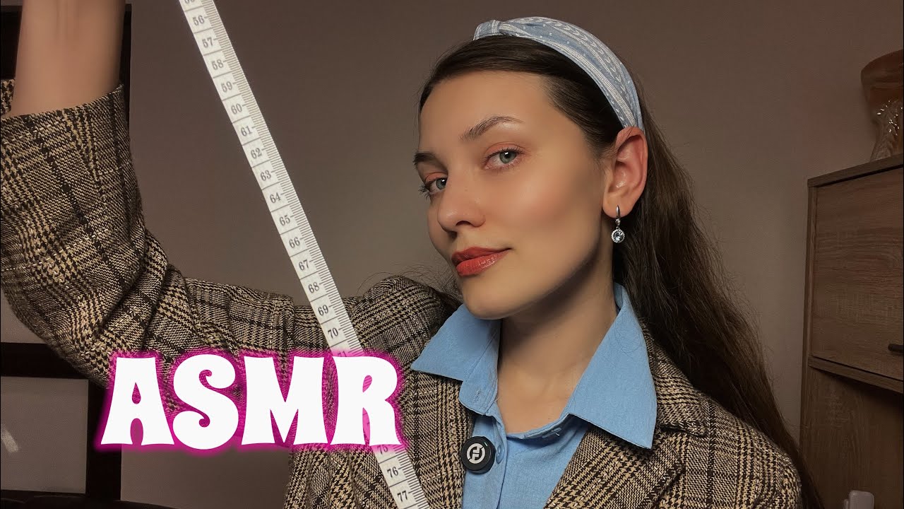 АСМР Ателье 🪡 Мерки Пошив на заказ👔 Ролевая игра Тихий голос Для быстрого сна😴 ASMR Relaxing video