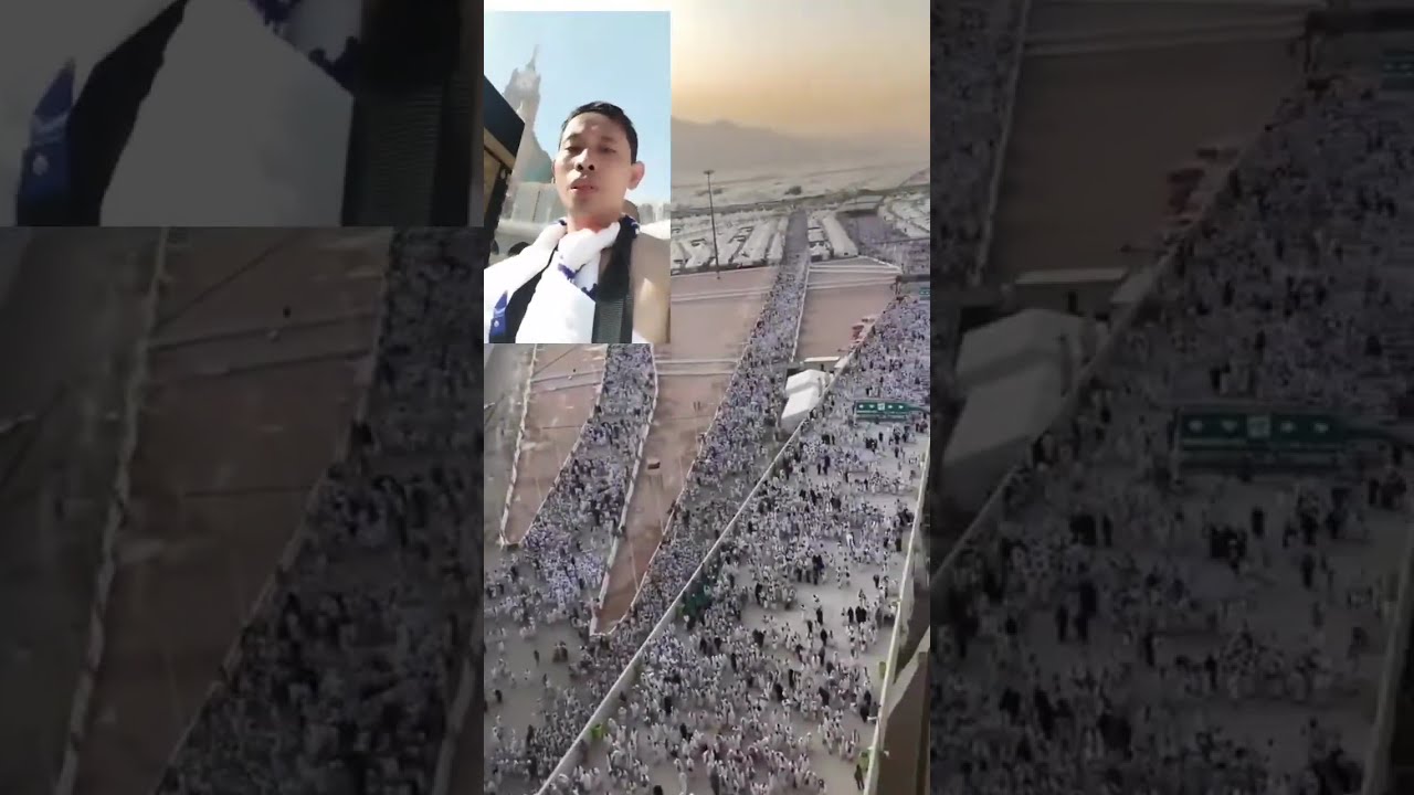 kondisi jamaah haji Indonesia di Masjidil harom Masya Allah
