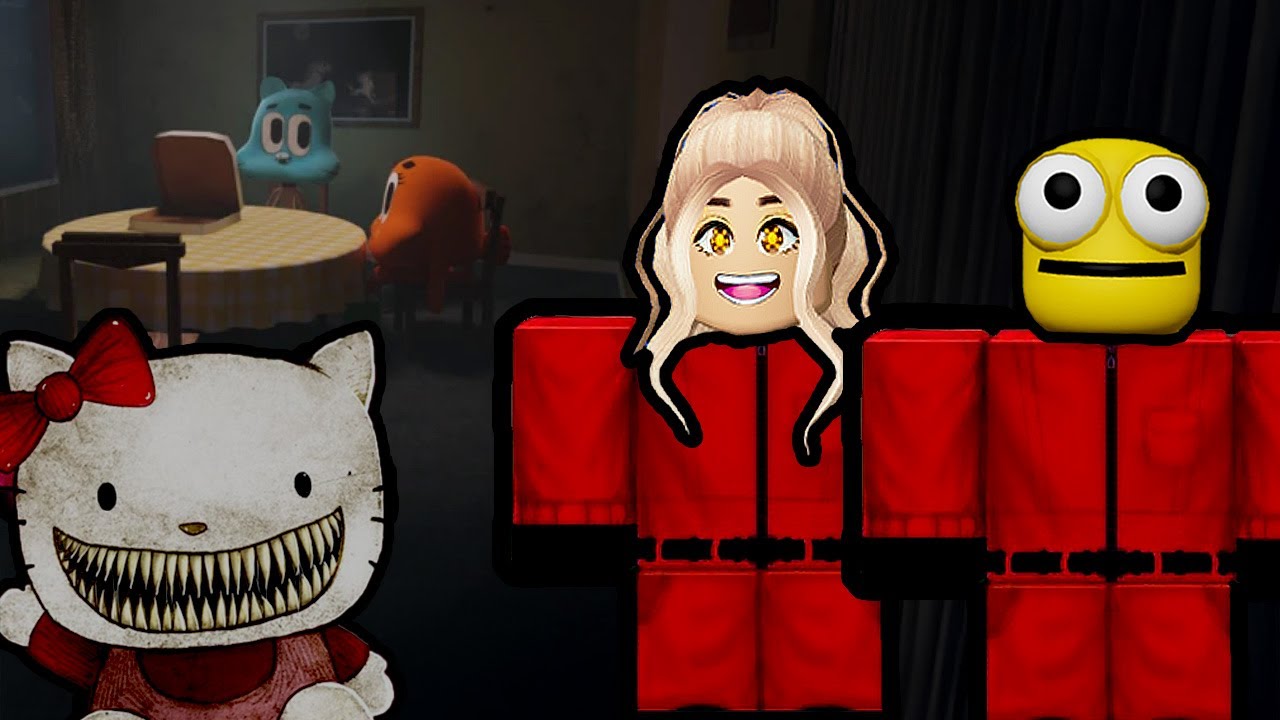 3 COMPILATION DE JEUX AVEC UNE HISTOIRE  ( Hello Kitty, Squid Game , Gumball )