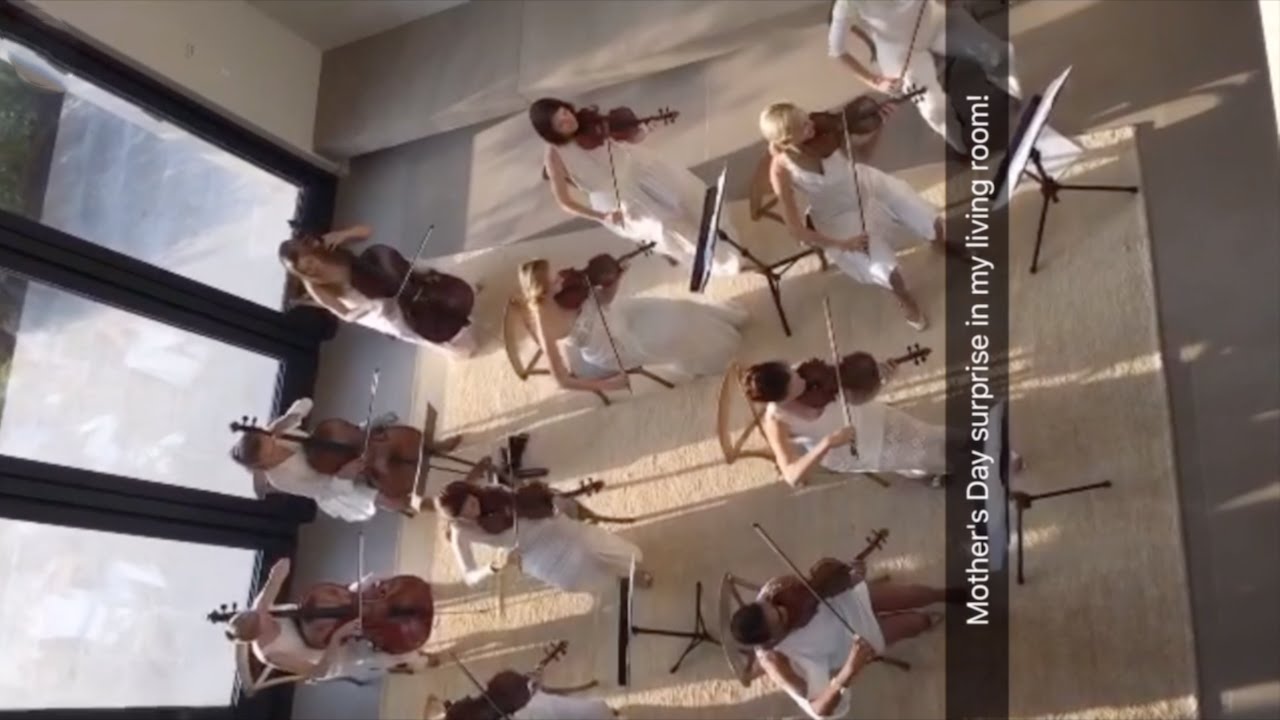 Kim Kardashian Gets Mother's Day Surprise from Kanye West | Full Video