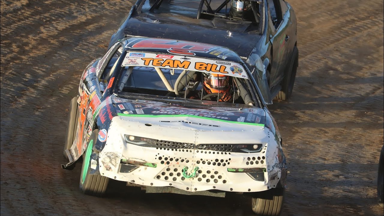 Halloween Night Heat Race at Tri City Motor Speedway