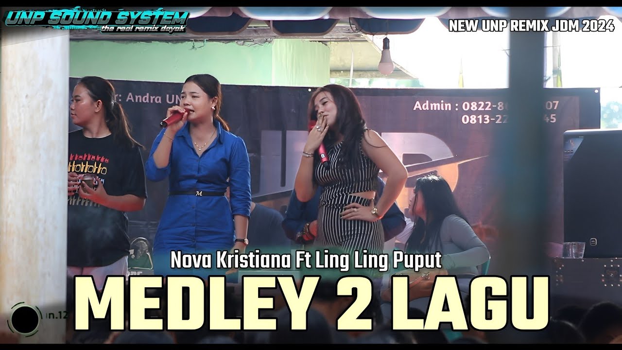 LING LING PUPUT FT NOVA KRISTIANA - SPESIAL MEDLEY 2 LAGU - NEW DJ REMIX 2024 - LIVE DESA PUJON