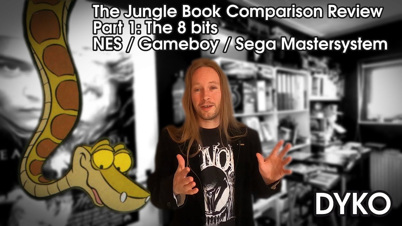 The Jungle Book Comparison review Part 1: The 8 bit versions