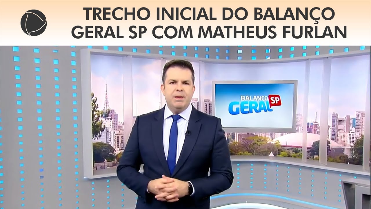 Trecho inicial do Balan&ccedil;o Geral SP com Matheus Furlan (08/04/2020)